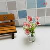 Кукольный домик Миниатюры Стеклянная ваза Модель Кукольный дом Аксессуары Декор Игрушечные украшения