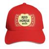 Red Horse Beer Logo Essential Tshirt Baseball Cap Vintage Retro Embroidered Lightweight Packable Gift For Him Her
