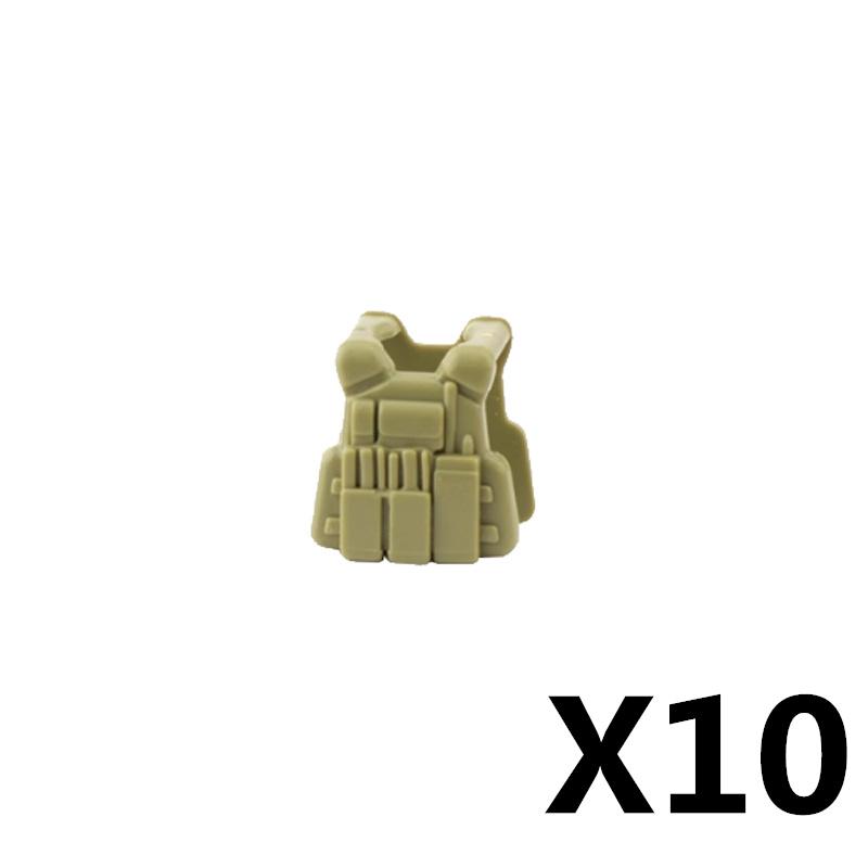 Военная Фигурка MOC Детали Строительных Блоков Жилет Снаряжение Советский Американский Солдат Шлем Кепка Набор Мини Кирпичный Конструктор Подарок K48