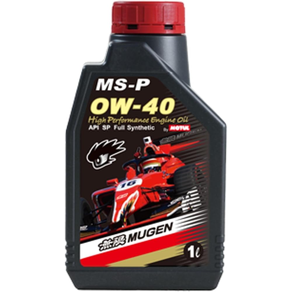 Mugen High Performance Engine Oil MS-P 0W-40 1L Automotive Lubricant