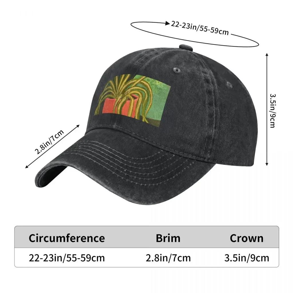 Spider Plant and Lamp Baseball Cap western Hat birthday Streetwear dad hat Men's Caps Women's