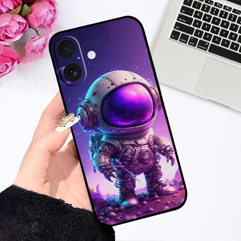 Для чехла IPhone 17 IPhone17 A3519 Масляная живопись Силиконовый чехол для телефона Для Apple IPhone 17 Чехол Защита камеры Мягкий ТПУ Корпус Бампер
