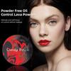 Lava Matte Oil Control Makeup Pressed Powder Delicate Skin-friendly Concealer Long-lasting Paste Setting Powder Makeup Cosmetics
