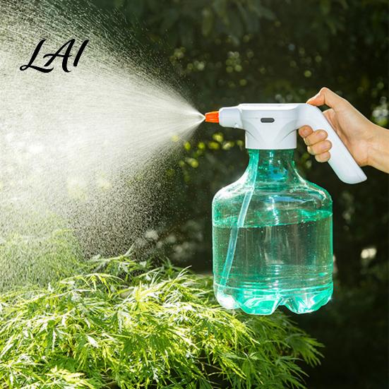Cleaning Spray Bottle Electric Bottle 3L Plant Mister with Spraying Rod USB Indoor Outdoor Garden Rechargeable Automatic Water Sprayer for