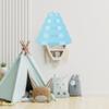 Bolton Single Blue Mica Pendant Lamp Children's Room Chandelier Entrance Hall Cafe Lighting