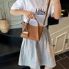 Small bag women's autumn versatile new messenger bag casual portable bucket bag