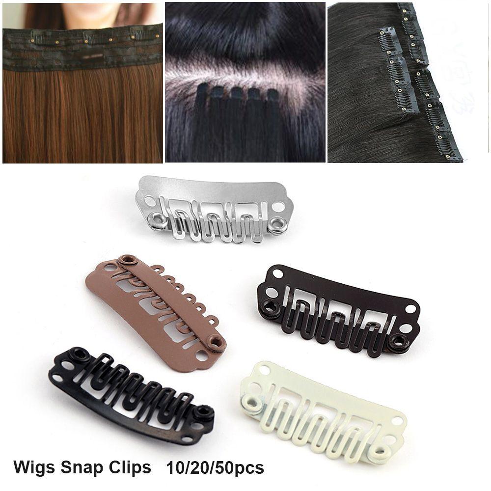 10/20/50pcs Hot Accessories HairStyling Iron Metal Pin Wigs Snap Clips U Shape Hairpins