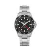 Хаки Синий Scuba 43мм GMT Автоматические Черный Циферблат Браслет H82555130