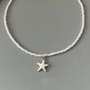 Ожерелье с подвеской в виде морской звезды на весну и лето, короткая цепочка-чокер, милое ожерелье с подвеской для женщин и девочек