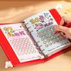 PU Leather Saving Money Binder Handbook Planner Organizer Easy To Use Account Book  Family