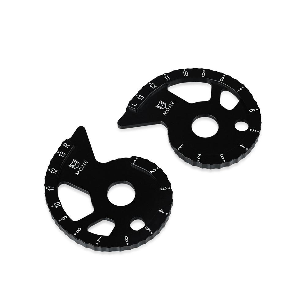 For HONDA XR 230 250 400 600 650 R L CRF150F CRF 230F CRF230L CRM 250 AR XLR 250R Motorcycle Chain Guide Adjuster Regulator Kits