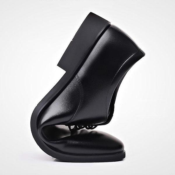 Spring and Autumn Youth British Casual Business Formal Leather Shoes Men's Shoes Wedding Shoes Single Shoes Work Shoes Waterproof Lightweight