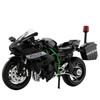 1/12 Kawasaki H2R Ninja Полицейский Сплав Литье под Давлением Модель Мотоцикла Коллекция Транспортных Средств Звук и Свет Внедорожный Автоцикл Игрушки Автомобиль