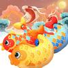 Koi Fish Plush Toys 2025 New Year Gifts Cartoon Fill Doll Mascot Xmas Ornament