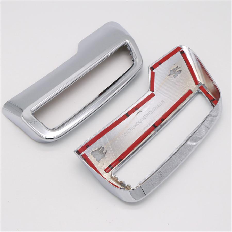 2 шт. ABS Хром Задняя Накладка на Выхлопную Трубу Подходит Для Peugeot 3008 5008 2017- 201