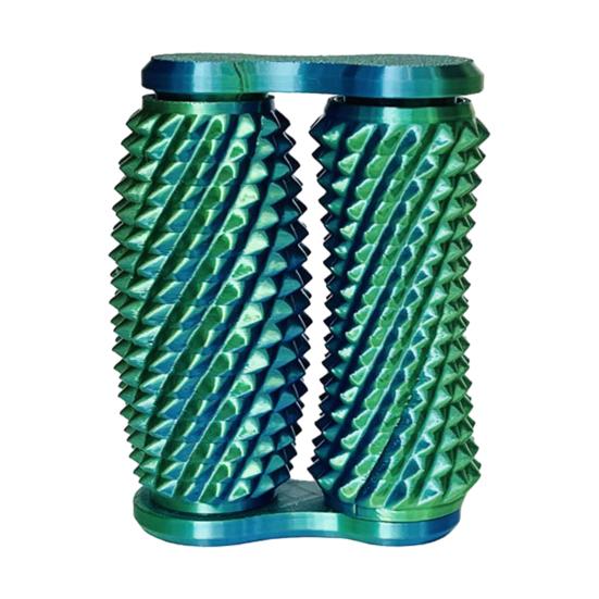 Напечатанная на 3D-принтере колючая роликовая игрушка-непоседа для снятия тревоги и стресса для детей, подростков и взрослых, ручной бугристый массажный ролик