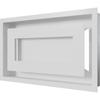 Vent Cover WIND 22x37 White
