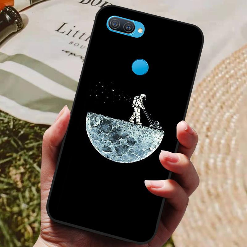 For OPPO A12 Case Flower Protective Back Cover For OPPO A12 CPH2083 CPH2077 astronaut Soft Silicone Phone Fundas A 12 Bumper