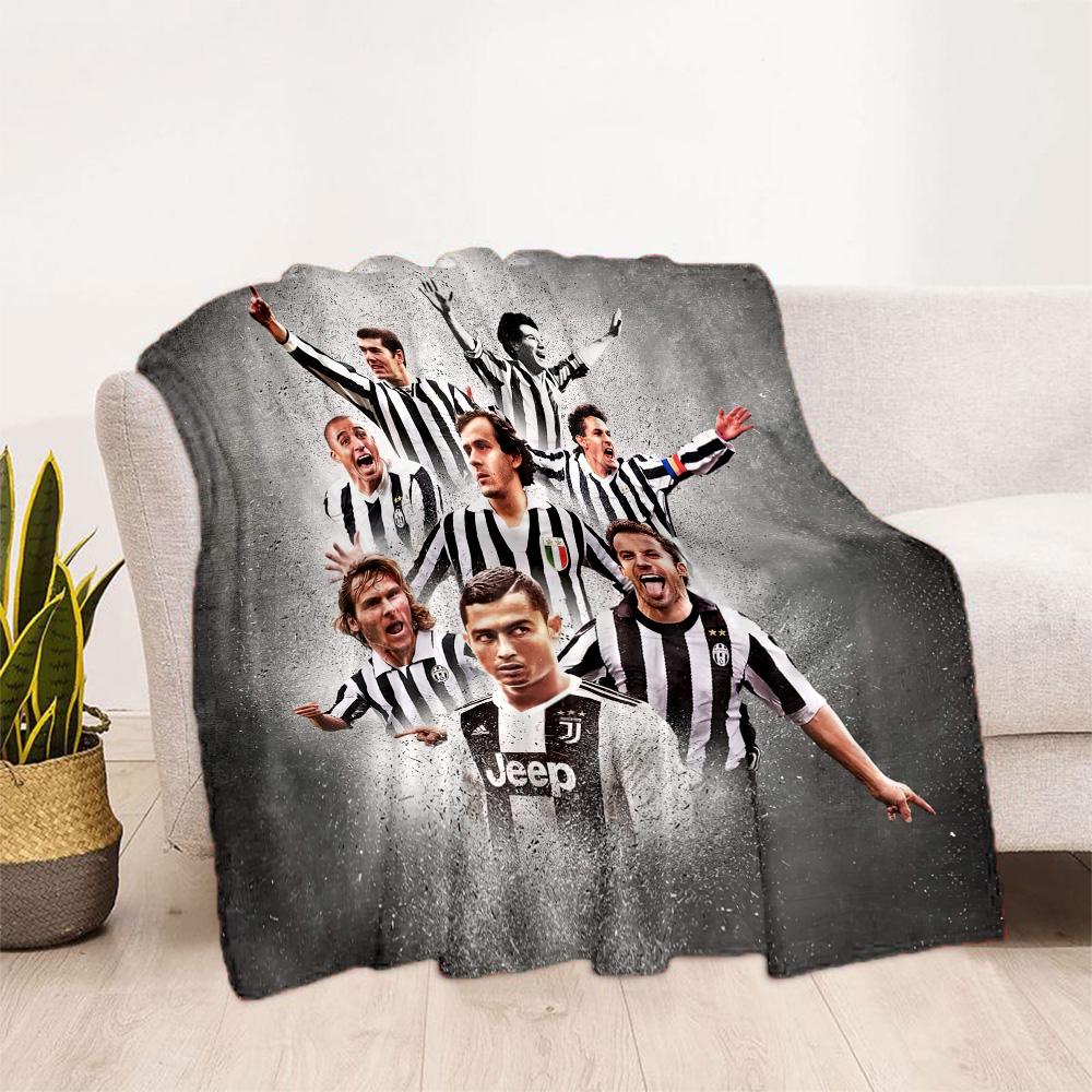Juventus Blanket Comfortable Suitable For Picnics Livingroom Sofa Allseason Use Digital Print Ideal Gift For Friends Family Couples Picnic