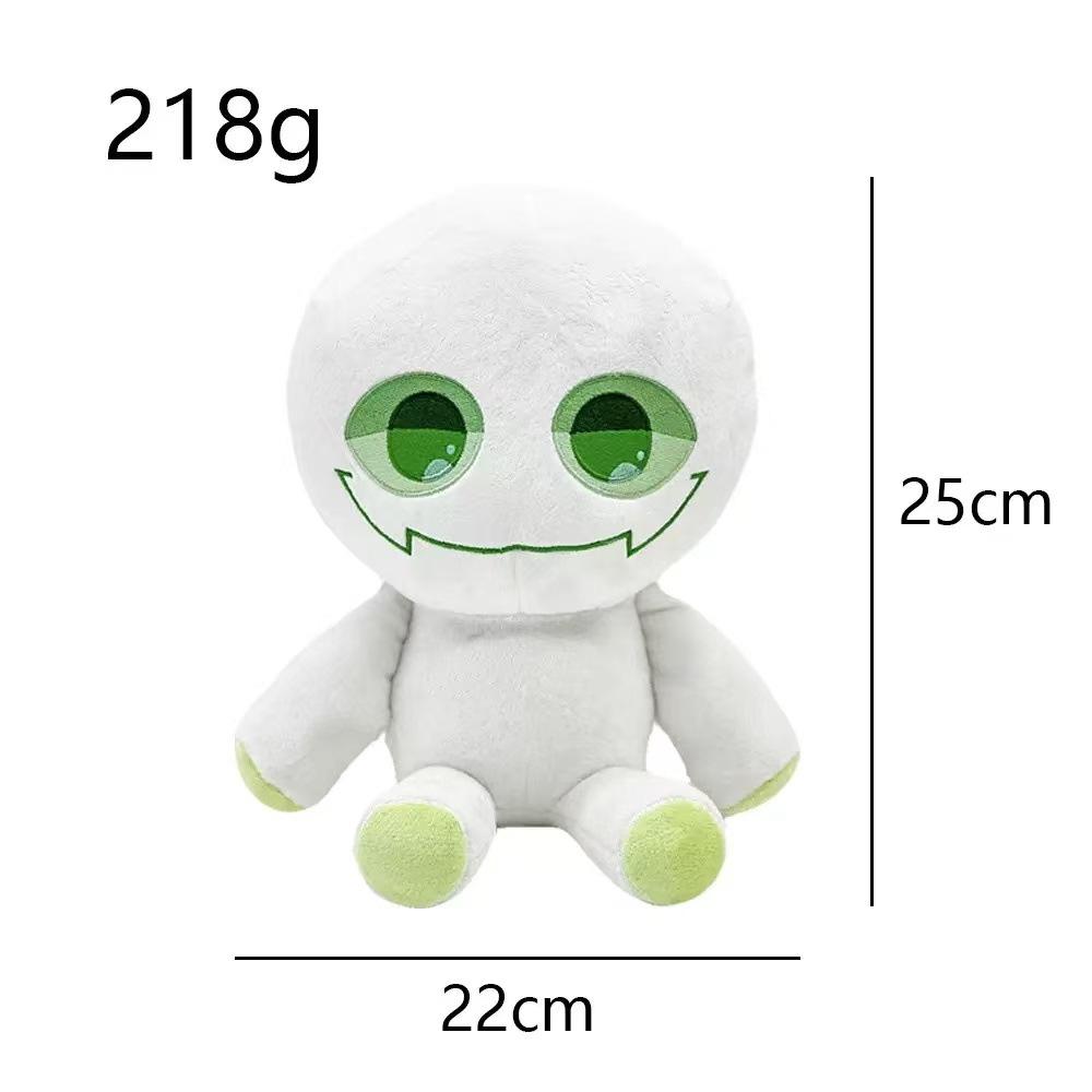 Slap Battles Боб Плюшевый Slaps Черно-белые Мягкие Игрушки Вокруг Игры