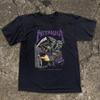 Футболка Metallica Американская группа Унисекс Черная футболка Размер S-5XL Унисекс Футболка
