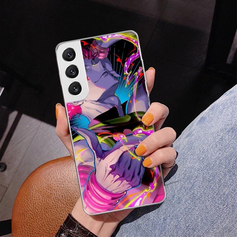 Чехол-бампер Huner X-Hunters Hisoka для Samsung Galaxy S26 S25 Edge S23 S24 Ultra S22 Plus S21 S20 FE Уникальный чехол Мягкий чехол Gala