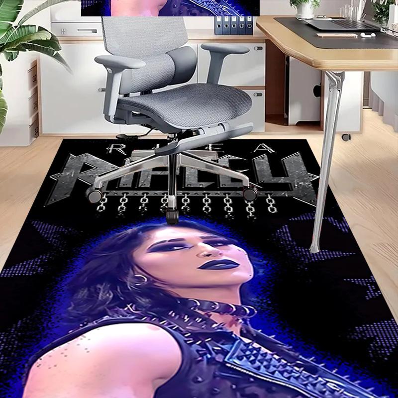Metallic Rhea Ripley Artwork Carpet For Playroom Bedroom Living Room Sofa Home Decorkids Game Area Rug Nonslip Floor Mat