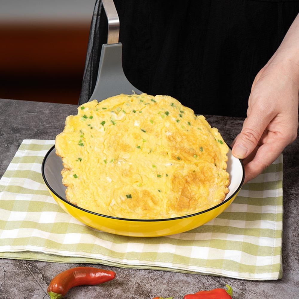 Semicircular Head Pancake Spatula Heat Resistant Cake Lift Plate Durable Pizza Turner Egg