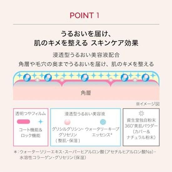 Maquillage Dramatic Essence Cushion Glow 1 (Refill) 13g SPF50+ PA++++ Foundation Liquid Fragrance-free Pore Cover Radiance Long-lasting