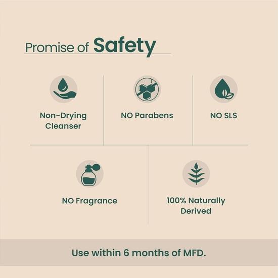 Nat Habit Kali Mitti Men's Face Wash with Kali Mitti & Detoxifying Charcoal for Skin Cleansing, Suitable for Oily & Dry Skin (Pack of 1, 100g)