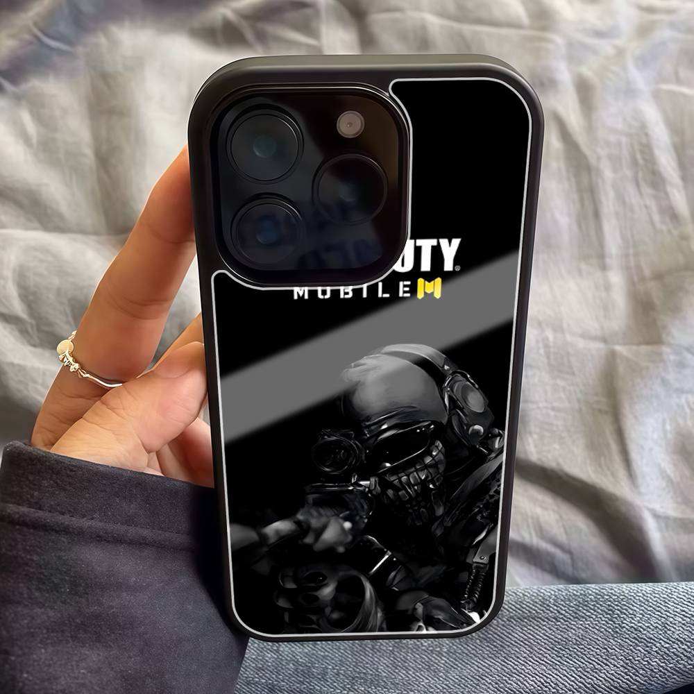 Чехол для телефона C-Call Of D-Duty Аниме Для Iphone 17 Air 16 15 14 13 12 11Pro Max Plus Жесткий Пластик PC+TPU Чехол