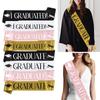 Unisex I GRADUATED Sash Ornament Graduation Belt Scarf Graduation Ceremony Party Supplies
