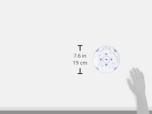 [Официально импортировано] Тарелка Royal Copenhagen Blue Fluted Half Lace, 19 см, 1017222