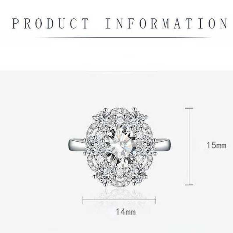 Sace Gems Классическое кольцо из медного сплава с цирконом, женские ювелирные изделия, свадебный подарок для вечеринки