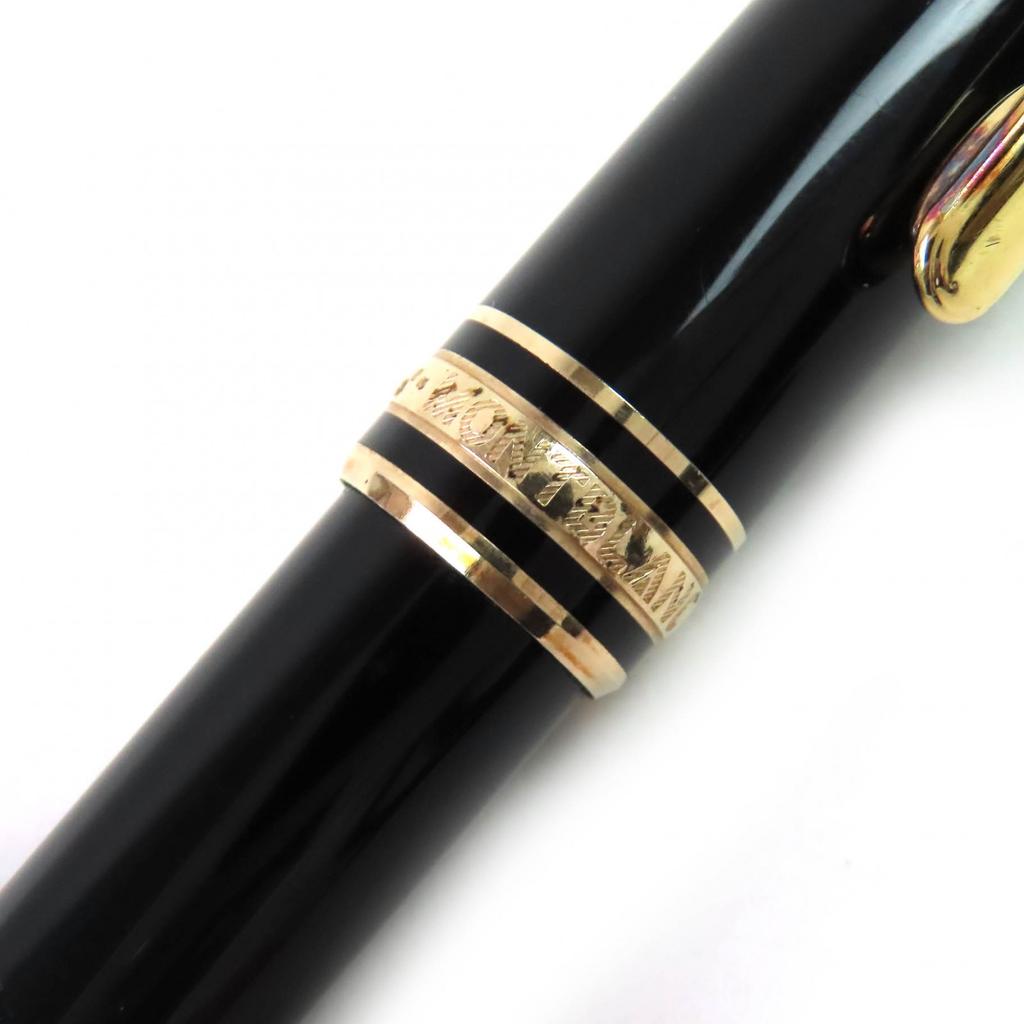 Очень Хорошая Шариковая ручка MONTBLANC Meisterstück Classic черная мужская Б/У
