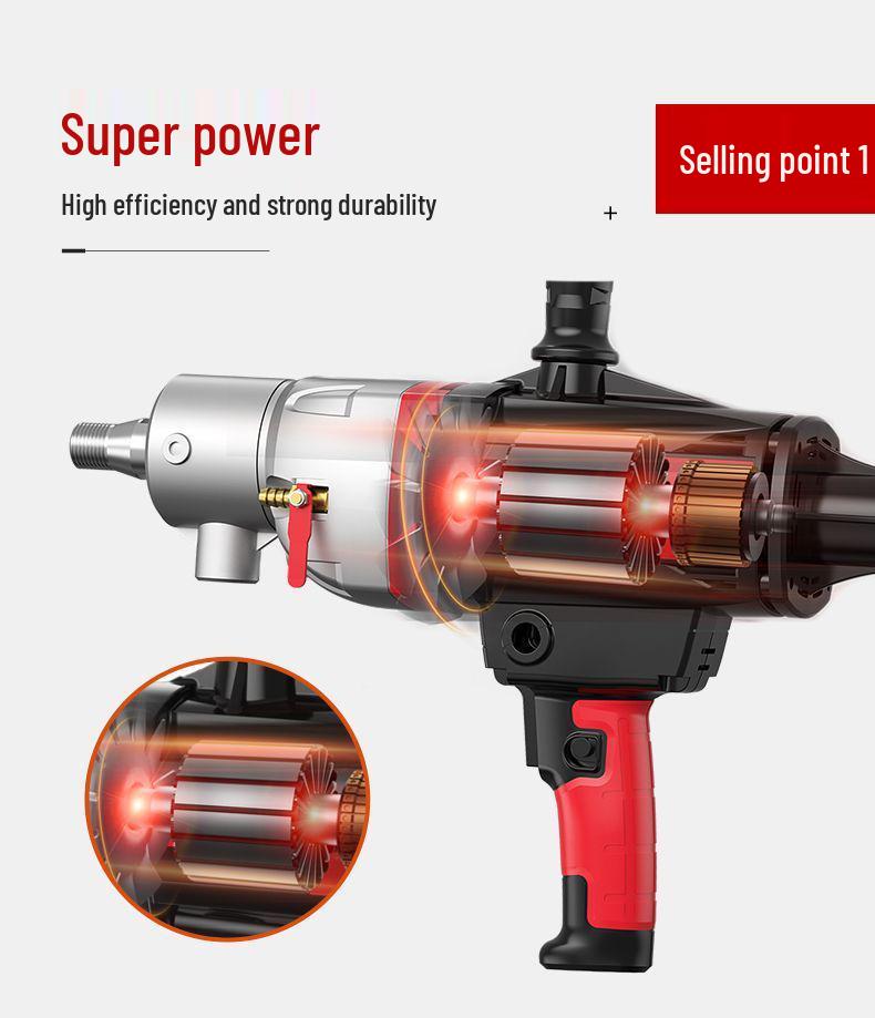 DELIXI High-Power Diamond Core Drill & Concrete Hole Opener Machine
