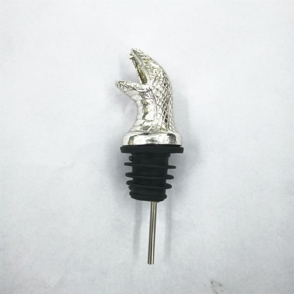 Орнамент для бутылок, пробки из цинкового сплава, аэраторы для вина, уникальная змея для выливания вина, кухонные принадлежности