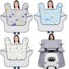 Breathable Motorcycle Handlebar Gloves Waterproof Scooters Hand Guards  Summer