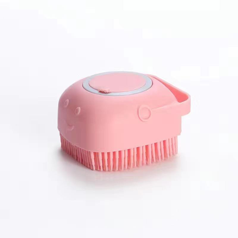 Pet Shower Brush Soft Silicone Massager Shower Brush Cleaning Tool Comb Dog and Cat Cleaning Products