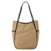 Tote Bag Taslan Nylon Tote Bag Midium 2004503 Beige [Isaac] (21)