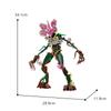 34СМ GSBAN MOC Фильм Странный Хрумкающий Монстр-Орхидея 419 Деталей Строительных Блоков Детские Игрушки Развивающие Игрушки Праздничные Подарки