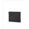 Daks Black Check Leather Wallet Dbwa1f093bk