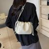 Модная женская сумка в иностранном стиле 2024 года, новая модная летняя сумка для отдыха, популярная сумка-мессенджер на одно плечо с цепочкой, сумка-ведро