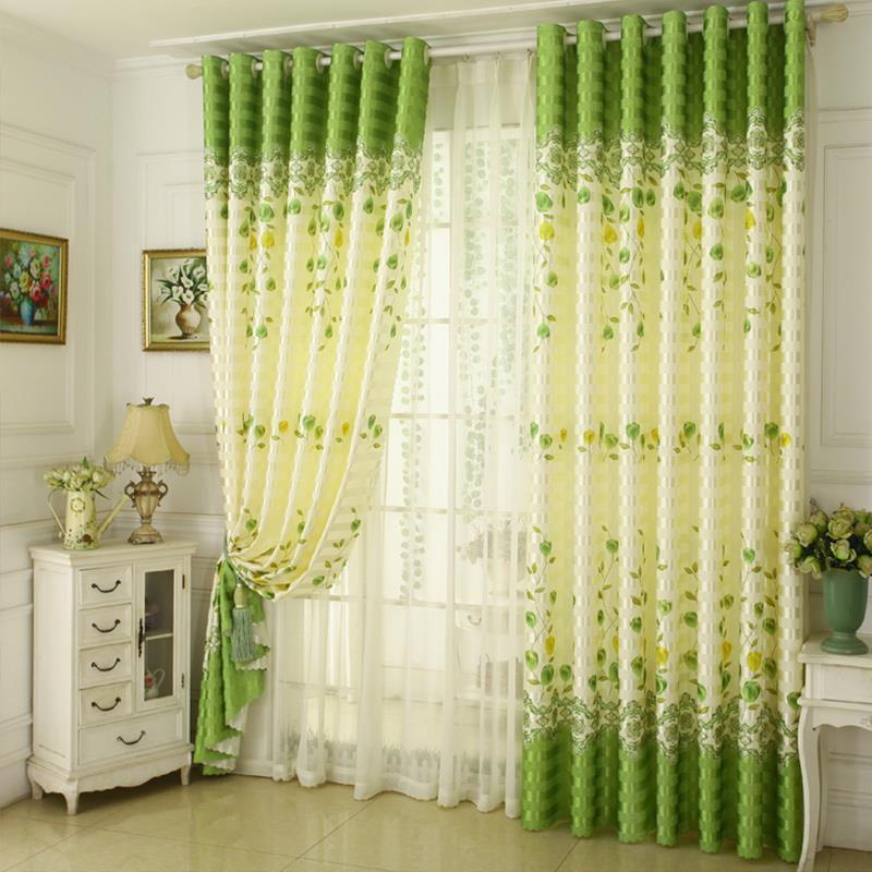 Маленькие свежие шторы в китайском стиле в сельском стиле, спальня, гостиная, шторы для эркера, солнцезащитная ткань, простые шторы напрокат