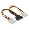 Кабель питания TO IDE 15-контактный SATA Male to Molex IDE 4-контактный Female Cable Adapter
