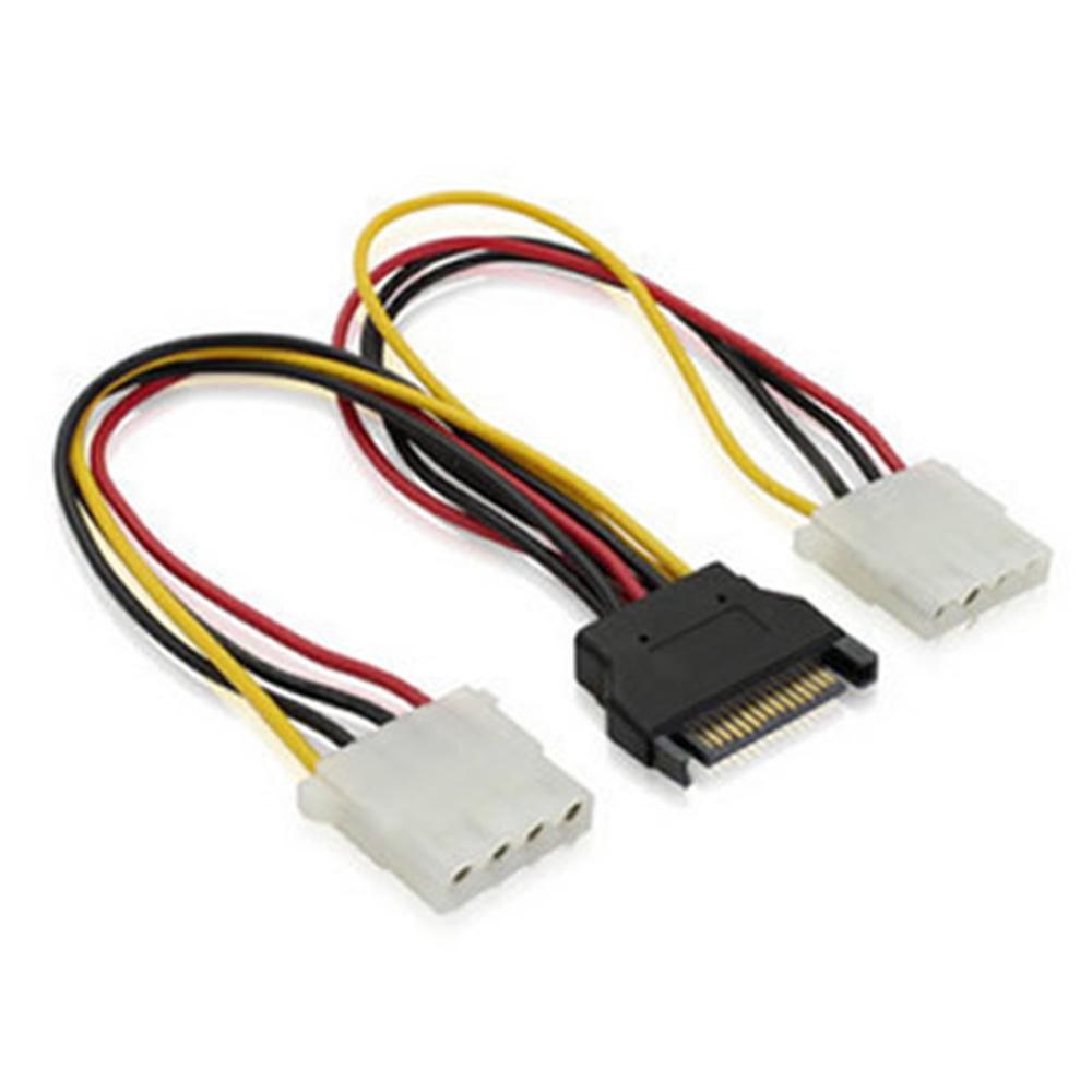 Кабель питания TO IDE 15-контактный SATA Male to Molex IDE 4-контактный Female Cable Adapter
