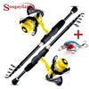 SOUGAYILANG Набор телескопических удочек для ловли карпа Joran Pancing Gulungan Kombinasi Pa11+1BB