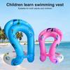 Dual Airbags Swim Vest Adjustable Rubber Ring Safety Buckle Swimming Jacket Quick Inflation Kids Adult