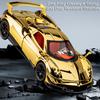1:24 Pagani Huayra BC Challenger SRT Hellcat Models Cars Toys Doors Opened Vehicle Pull Back Miniature Car for Kids' Edutainment