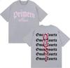 Omar Courtz Primera Musa Album Print Tshirt for Unisex Retro 2026 Spring summer new Fashion Print Pure Cotton Casual Tshirt